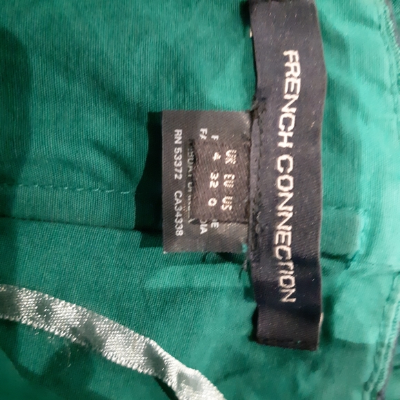 French connection green sundress Size 0 - Picture 2 of 3